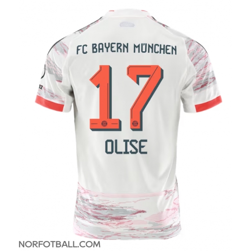 Billige Fotballdrakt Bayern Munich Michael Olise #17 Replika Bortedrakt 2025-26 Kortermet Billige Fotballdrakt Bayern Munich Michael Olise #17 Replika Bortedrakt 2025-26 Kortermet